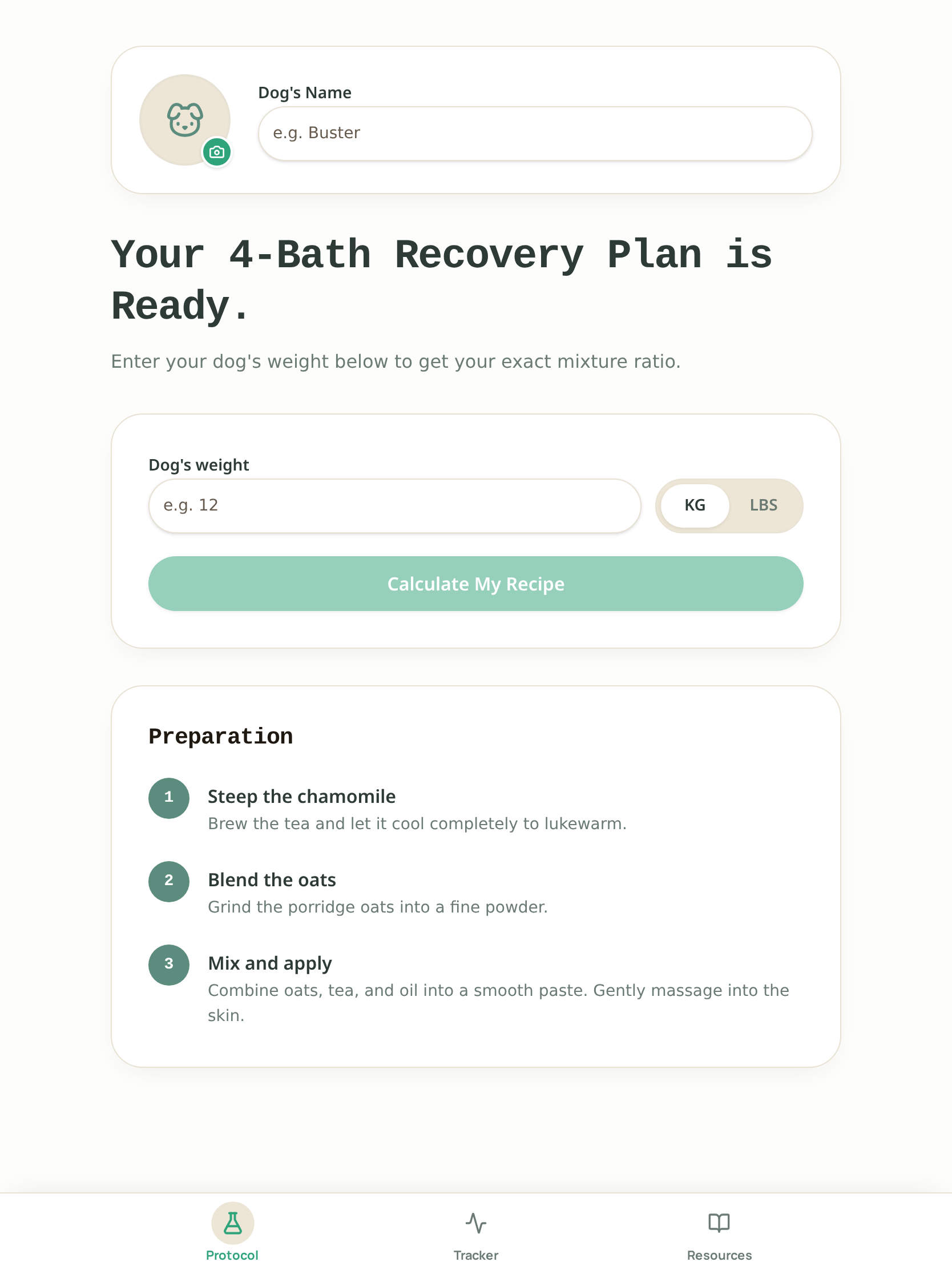 The Itch Loop protocol on iPad